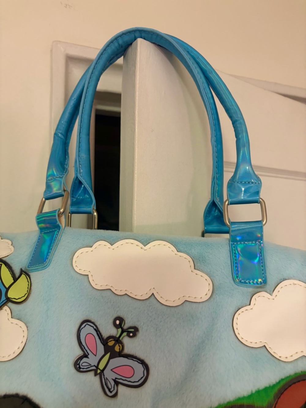 NWOT - Powerpuff Girls Plush Weekender Bag - Picture 5 of 10